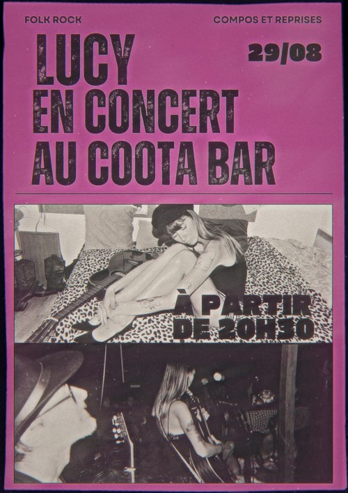 Lucy en Concert au Coota 20H30